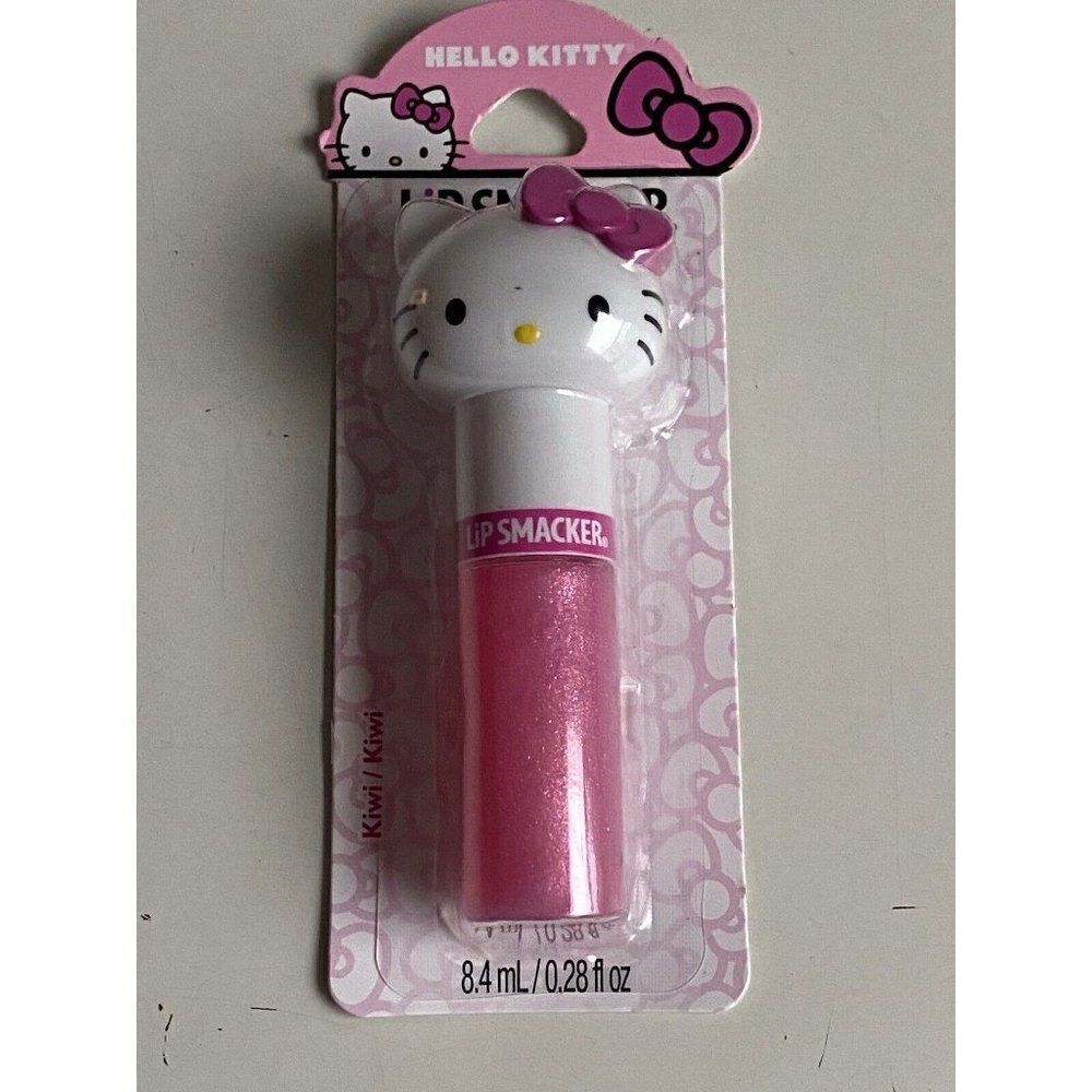 Lip Smacker Sanrio Hello Kitty Flavored Lip Gloss Lippy Pal Shimmer Kiwi NEW